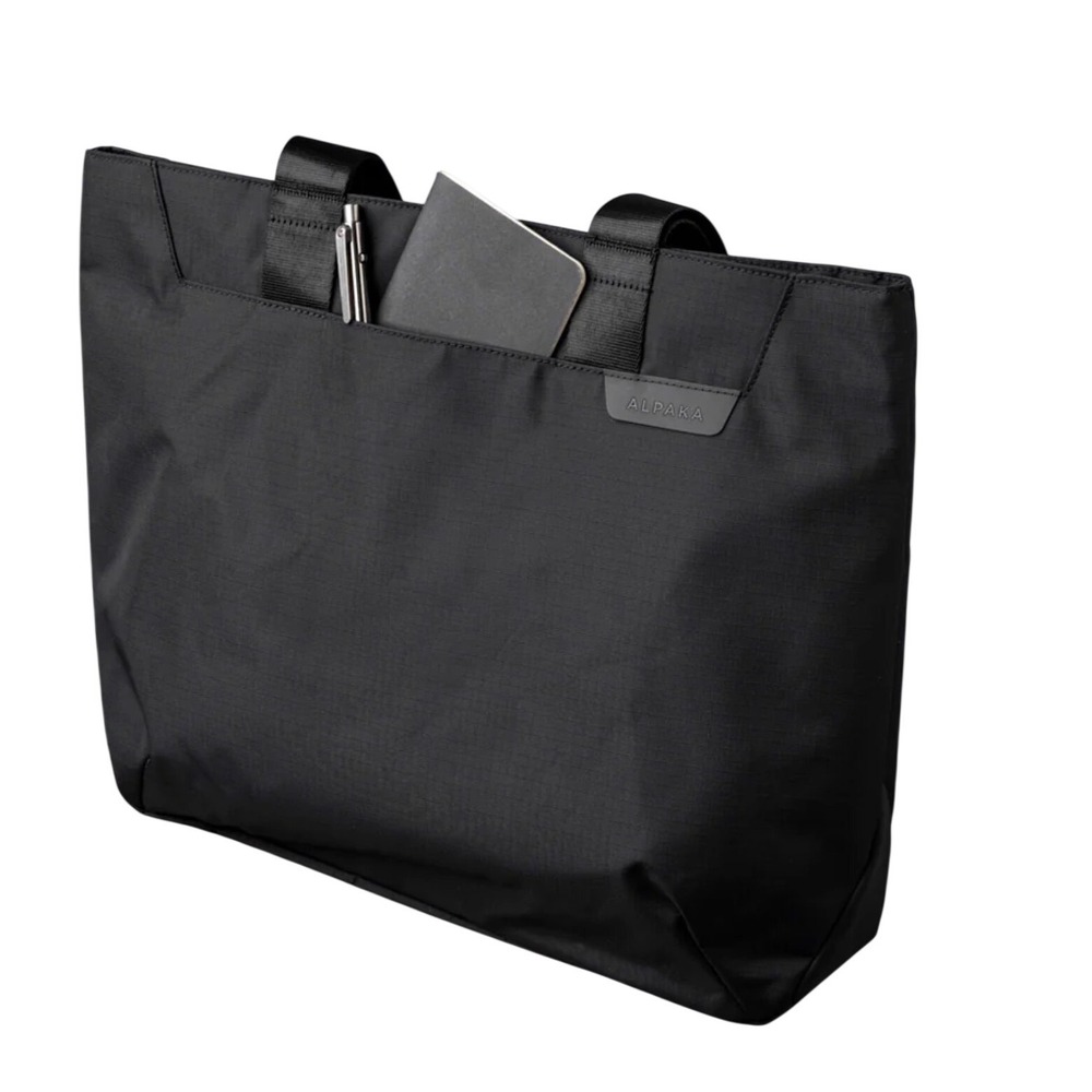 ALPAKA Elements Tote S Black Axoflux 210D Ripstop Nylon Magnetic EDC‎ Bag 9L NEW